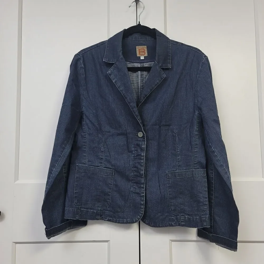 Bensimon collection blazer denim jacket, 44 - Picture 4 of 6